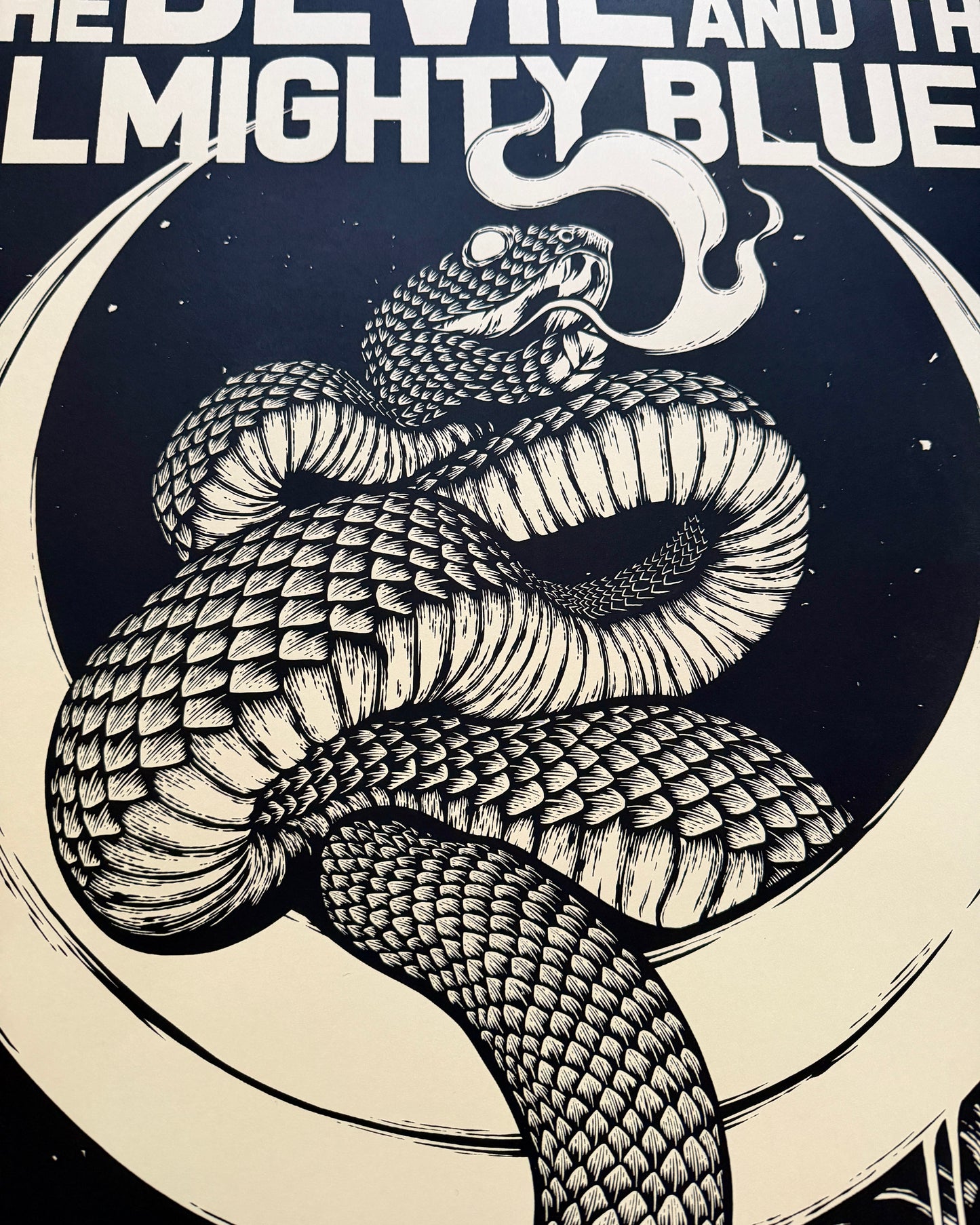 The Devil and The Almighty Blues test print