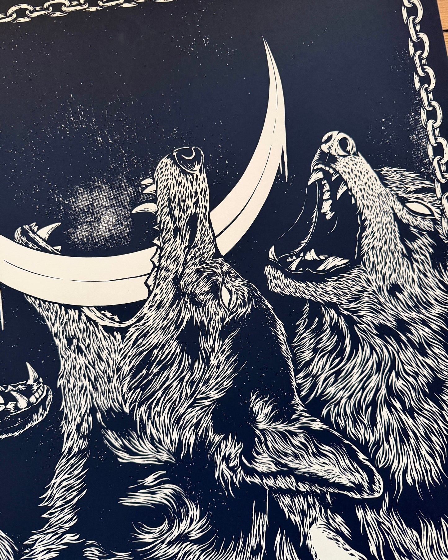 High on Fire test print