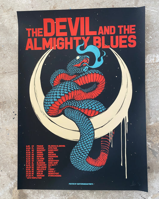 The Devil and the Almighty Blues, EU Tour 2025