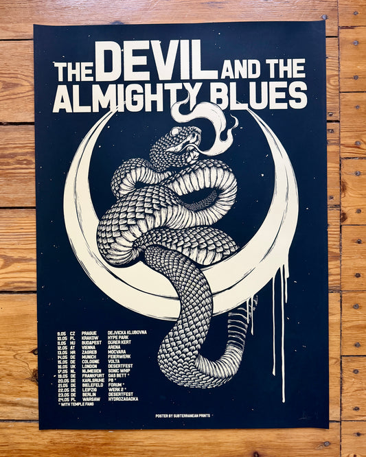 The Devil and The Almighty Blues test print