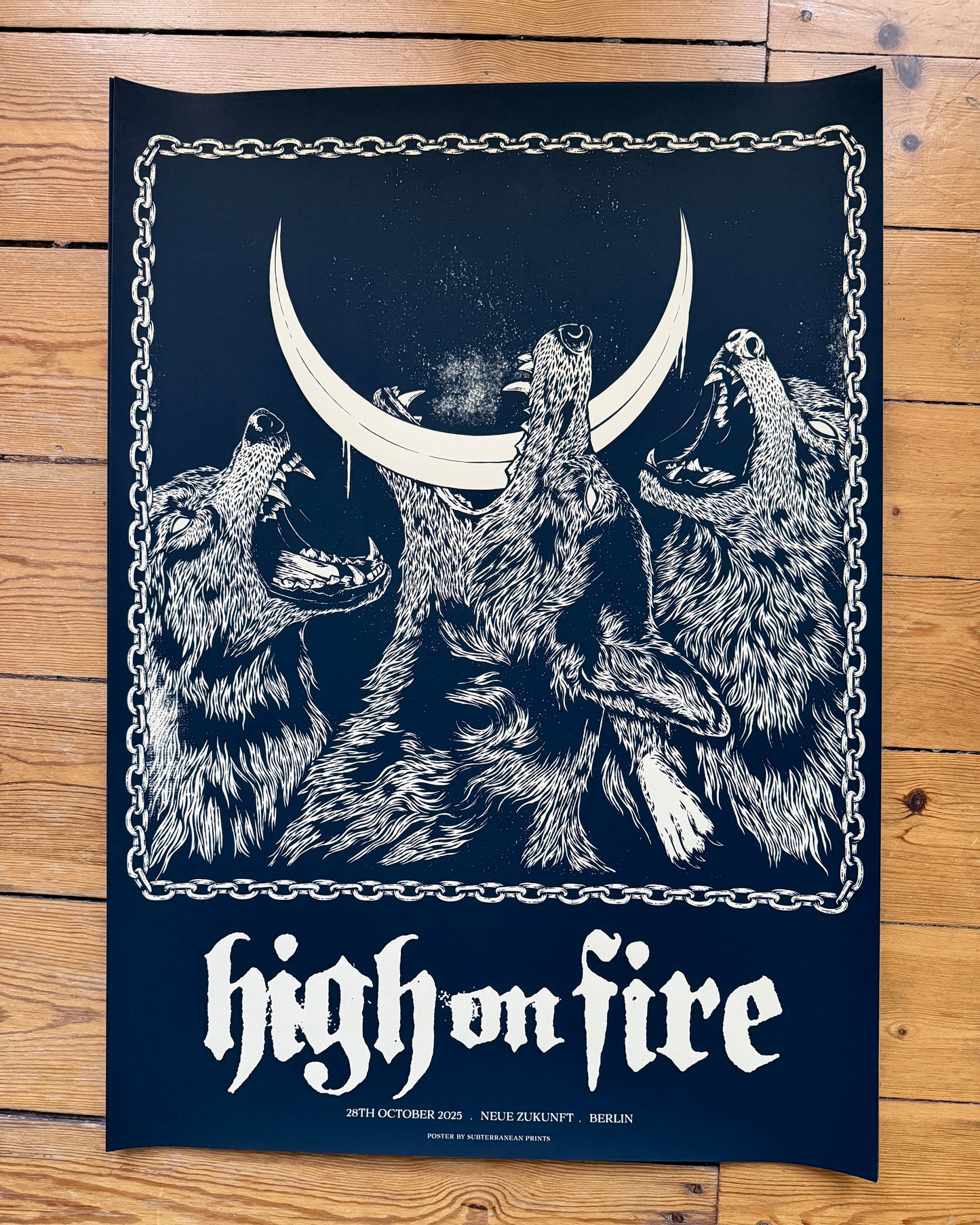 High on Fire test print