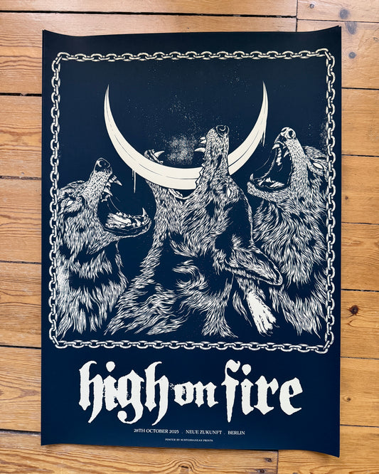 High on Fire test print