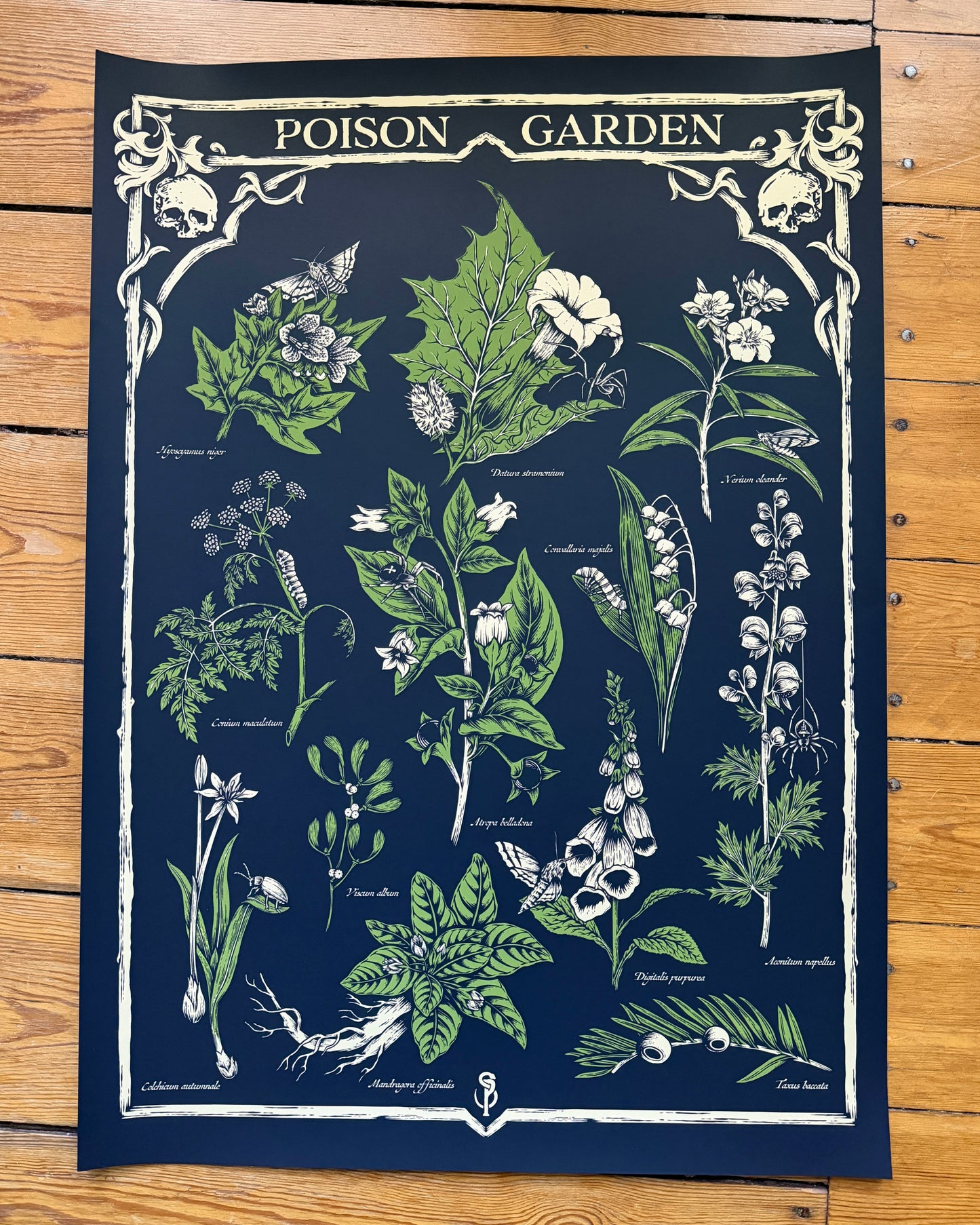 Poison Garden test print
