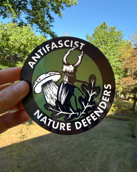 Antifascist Nature Defenders sticker